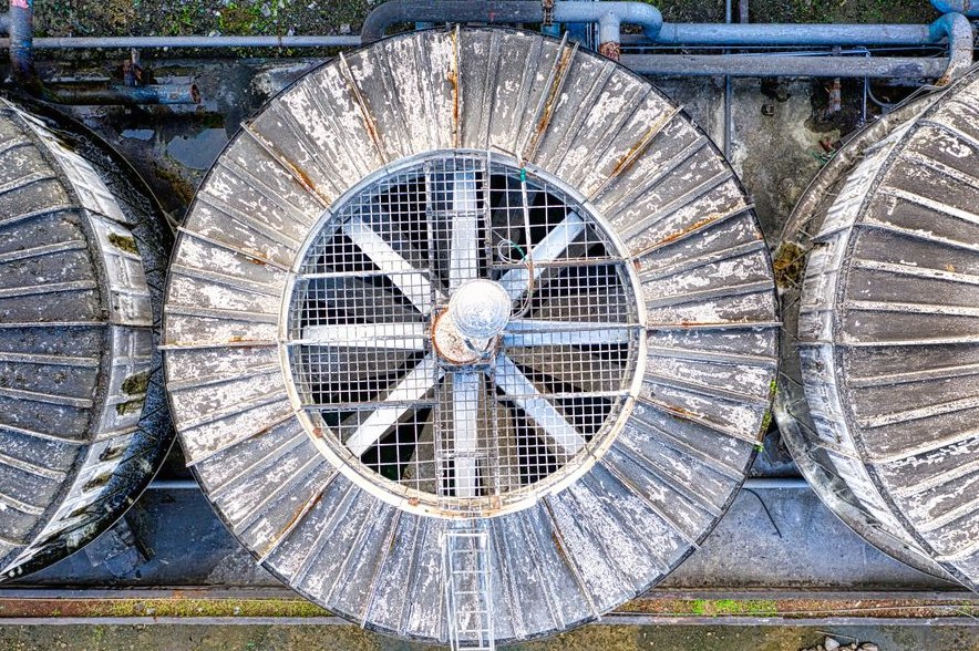 Effluent filter cleaning example